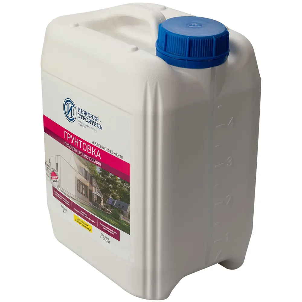 Грунтовка глубокого проникновения ИНЖЕНЕР-СТРОИТЕЛЬ для идеальной подготовки поверхностей 88883745 STLM-1017967 - Вид №1