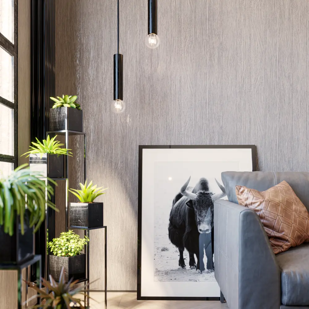 Обои флизелиновые Палитра Loft серые 1.06 м PL71656-44 89677334 STLM-2078051 - Вид №2