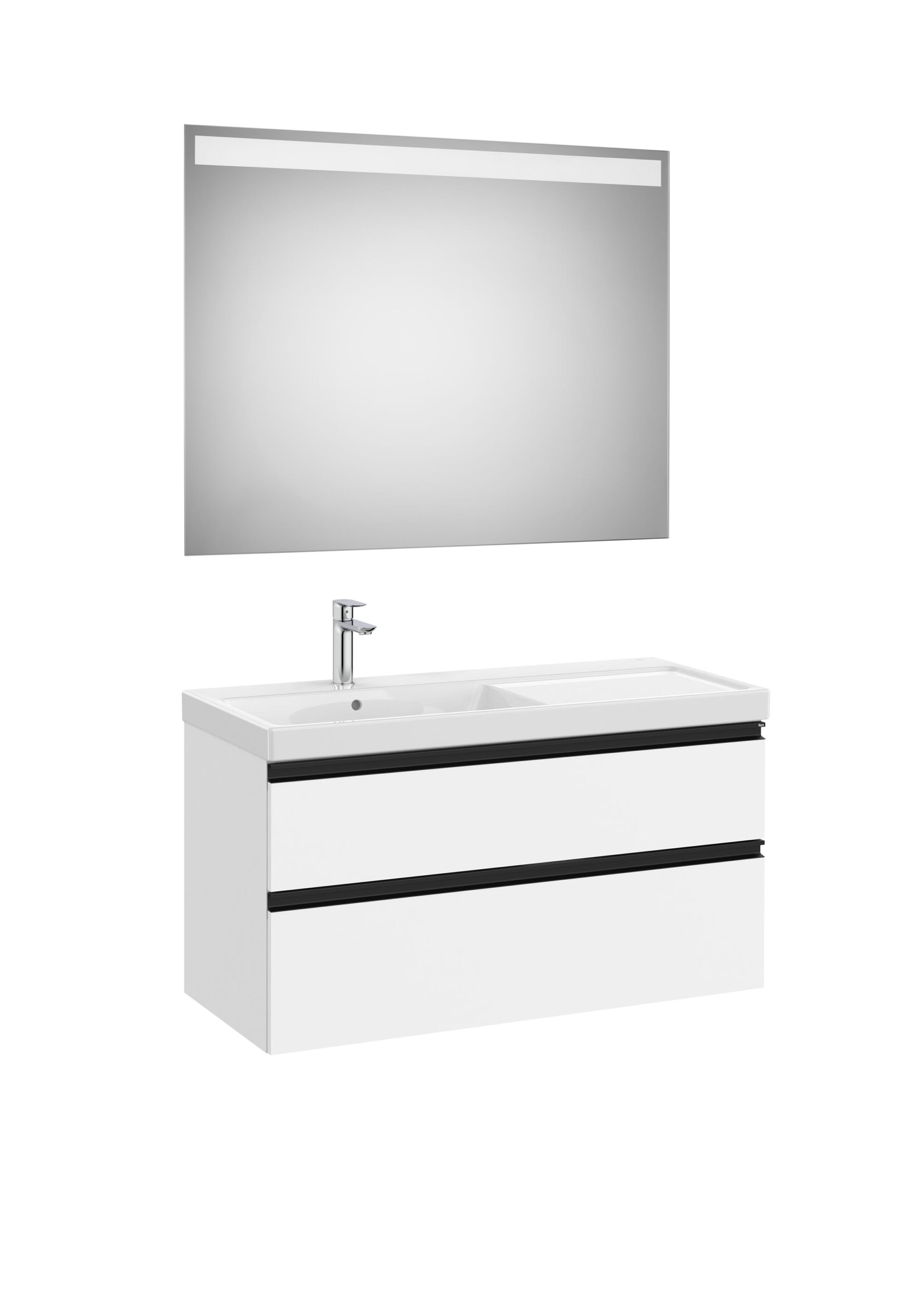 Деревянный шкаф для умывальника со встроенной раковиной Roca The Gap ARCH-00126948 - Вид №19