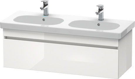 DS638609191 Тумбочка подвесная DuraStyle #DS6386 1150 x 453 мм Серо-коричневый декор Duravit - Вид №2