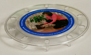 603 Подставка под горшок кругл. 15 cm (защита для пола) Цветочная коллекция