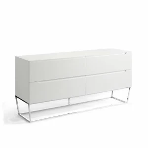Комод белый с 4 ящиками CP1801-C-Blanco от Angel Cerda ANGEL CERDA ДИЗАЙНЕРСКИЕ 345639 Белый