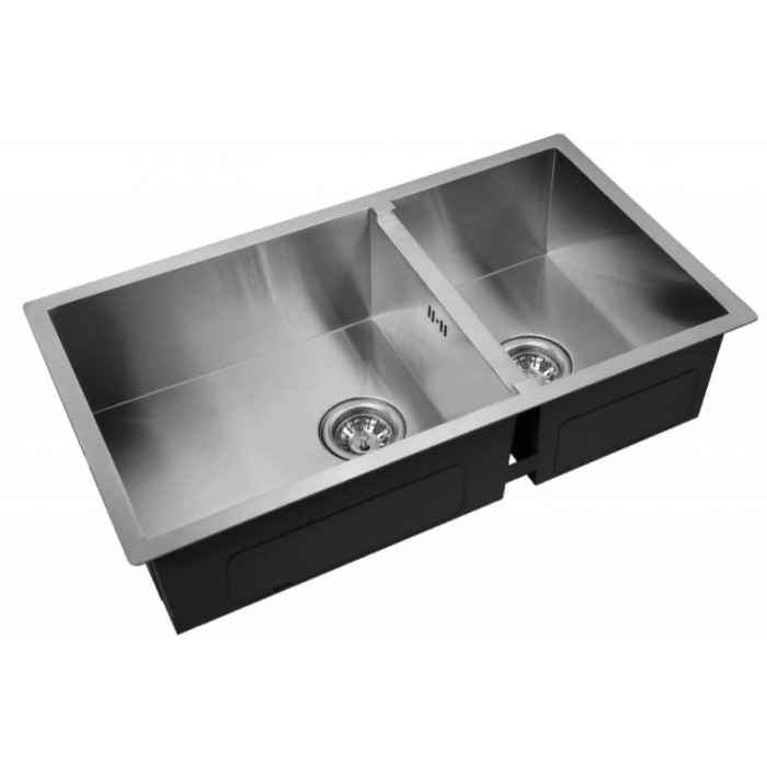 Мойка ZorG INOX X-78-2-44, Zorg X-78-2-44 Мойка кухонная прямоугольная Zorg  - Вид №1