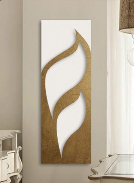 Алюминиевый полотенцесушитель Termo Design двойная пластина-сусальное золото ARCH-00136883 - Вид №26