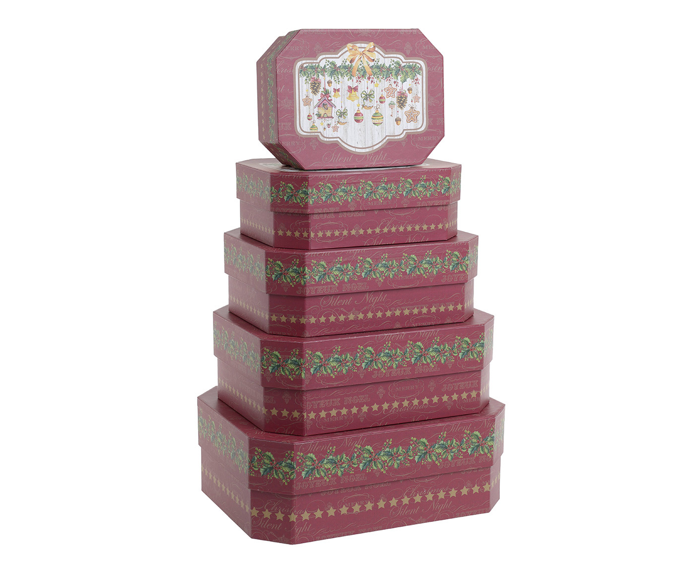 2870926.0003 коробка НГ, набор из 5шт TO4ROOMS 