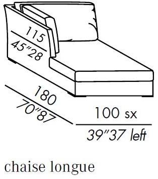 Meridiani Модульный диван со съемным чехлом из ткани Queen sun-id-1513580 - Вид №5