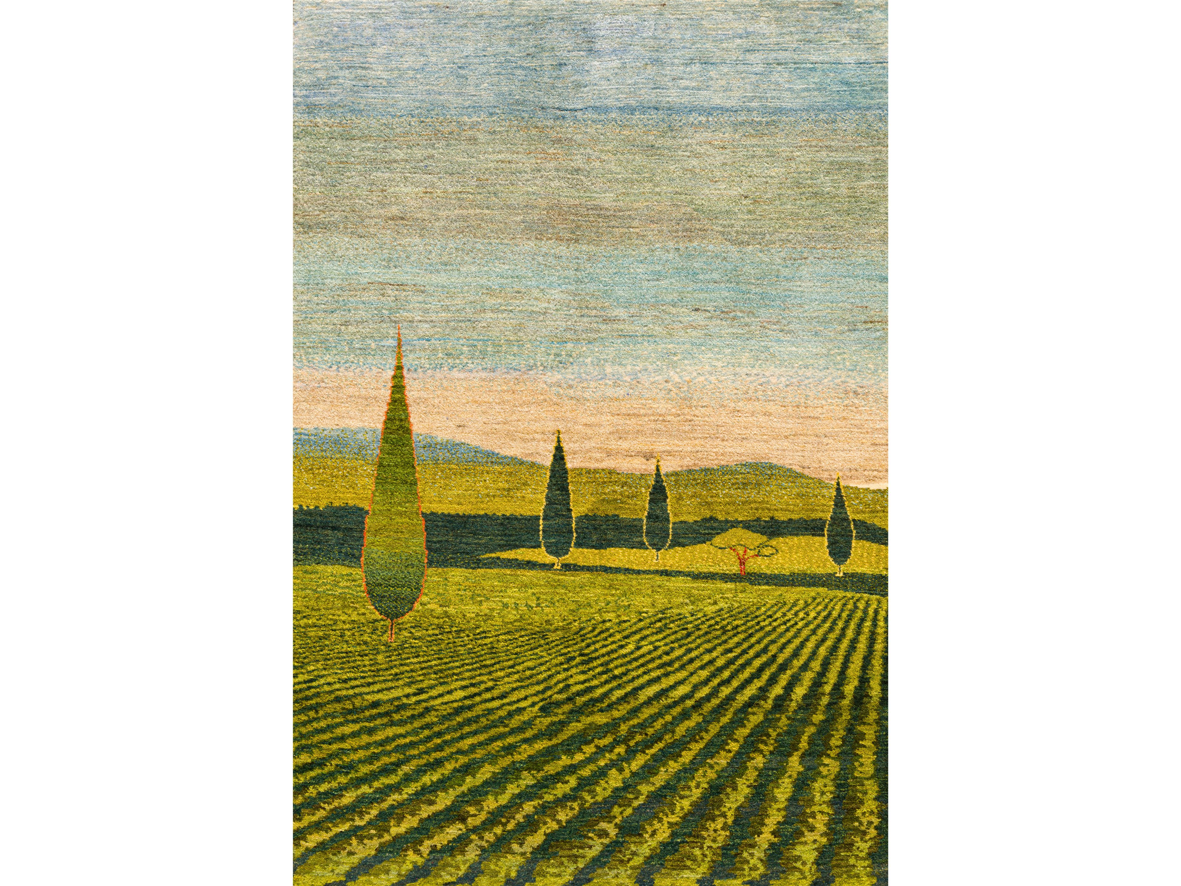 Прямоугольный шерстяной ковер Zollanvari Gabbehs Landscapes ARCH-00111603 - Вид №1