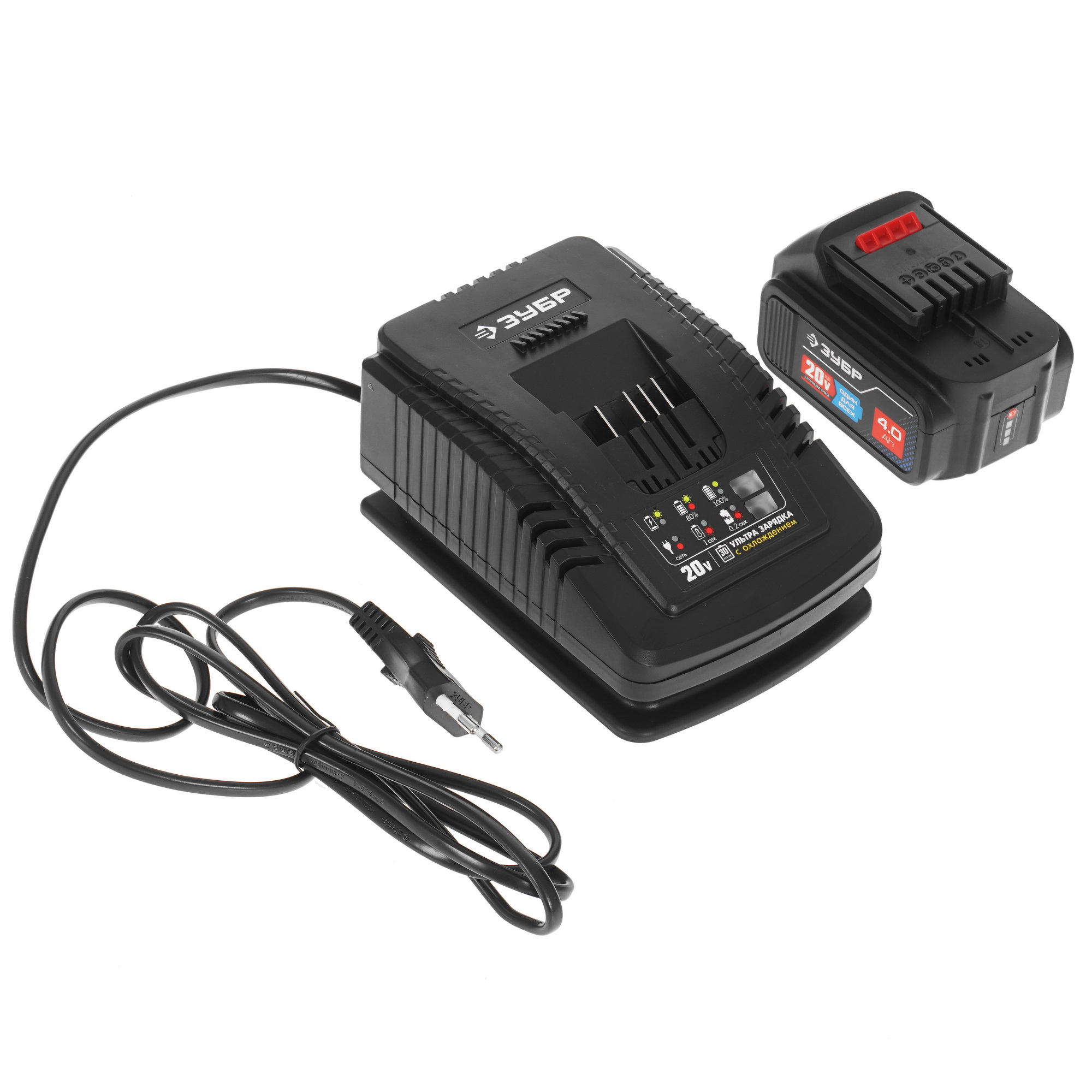 Винтоверт Зубр GVB-250-42 20V MAX LITHIUM PRO 9909093 STDN-0021055 - Вид №5