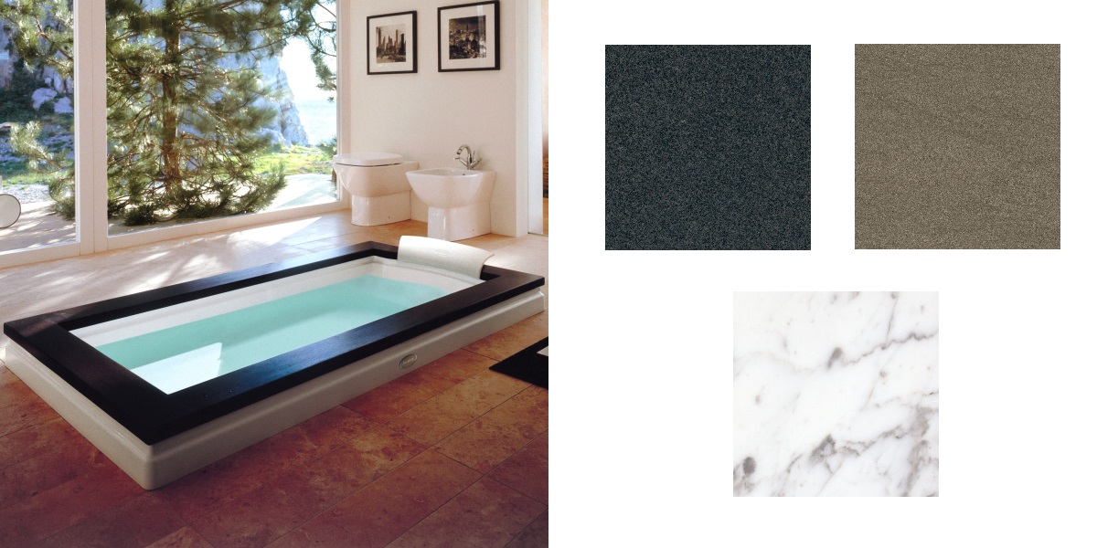 Ванна встроенная с гидромассажем Aura Uno 9F43-531-SX Jacuzzi 9F43531SX - Вид №1