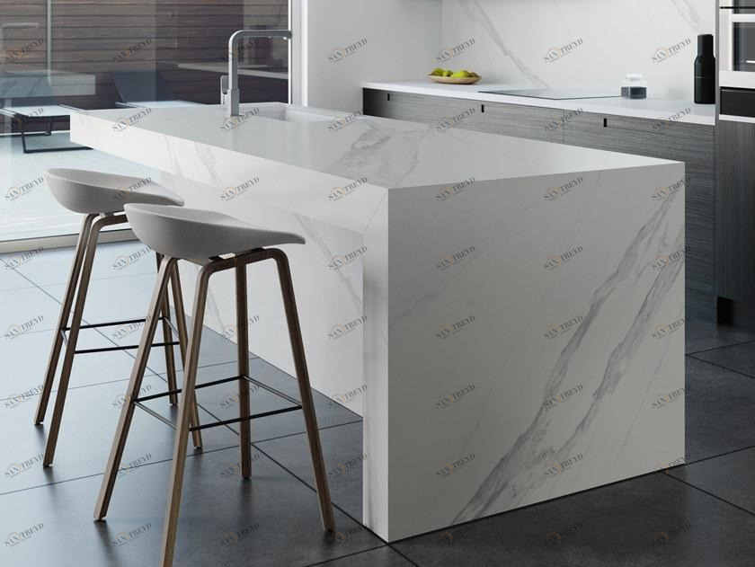 Cosentino Облицовка мебели с эффектом мрамора Dekton® natural sun-id-1364151