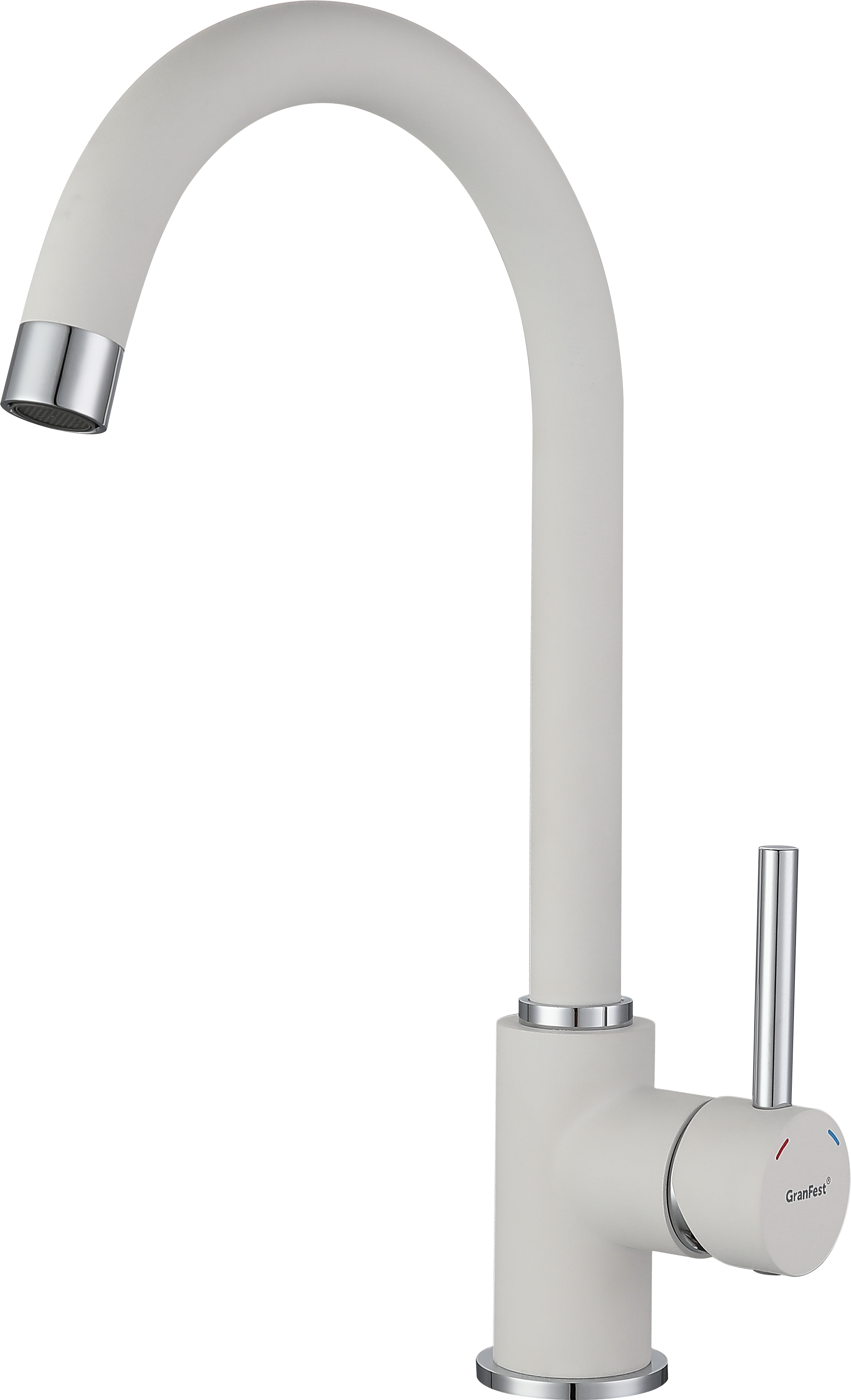 Кухонный смеситель 3650 иней GranFest 