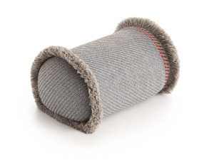 Наружная полипропиленовая цилиндрическая полосатая подушка