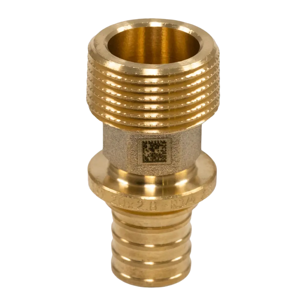 Переходник РЕХАУ латунный 3/4"×20 мм для систем водоснабжения 89376591 STLM-1489380 - Вид №2