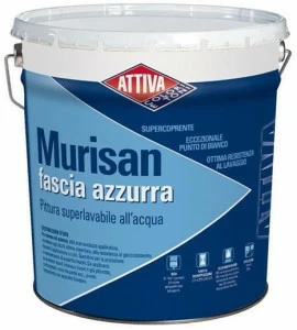 ATTIVA Супермоющаяся краска на водной основе высшего качества Smalti e pitture