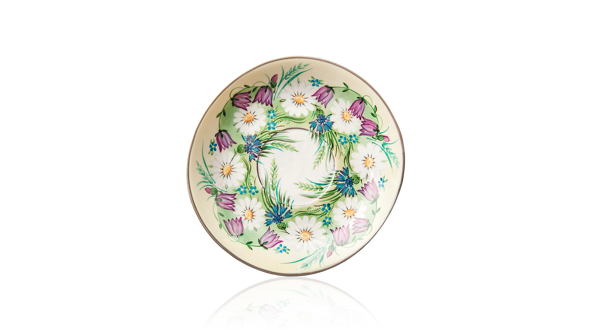 10617334 Мануфактуры Гарднеръ в Вербилках Чайная пара "Дыхание лета" Фарфор, Керамика  - Вид №3