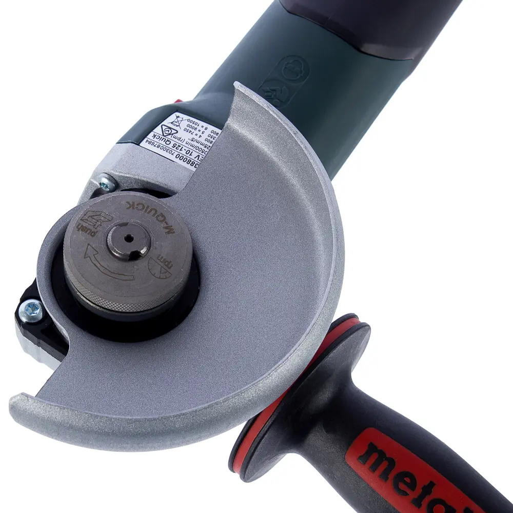 УШМ (болгарка) Metabo WEV 10-125 Quick, 600388950, 1000 Вт, 125 мм 15178303 STLM-2202405  - Вид №3
