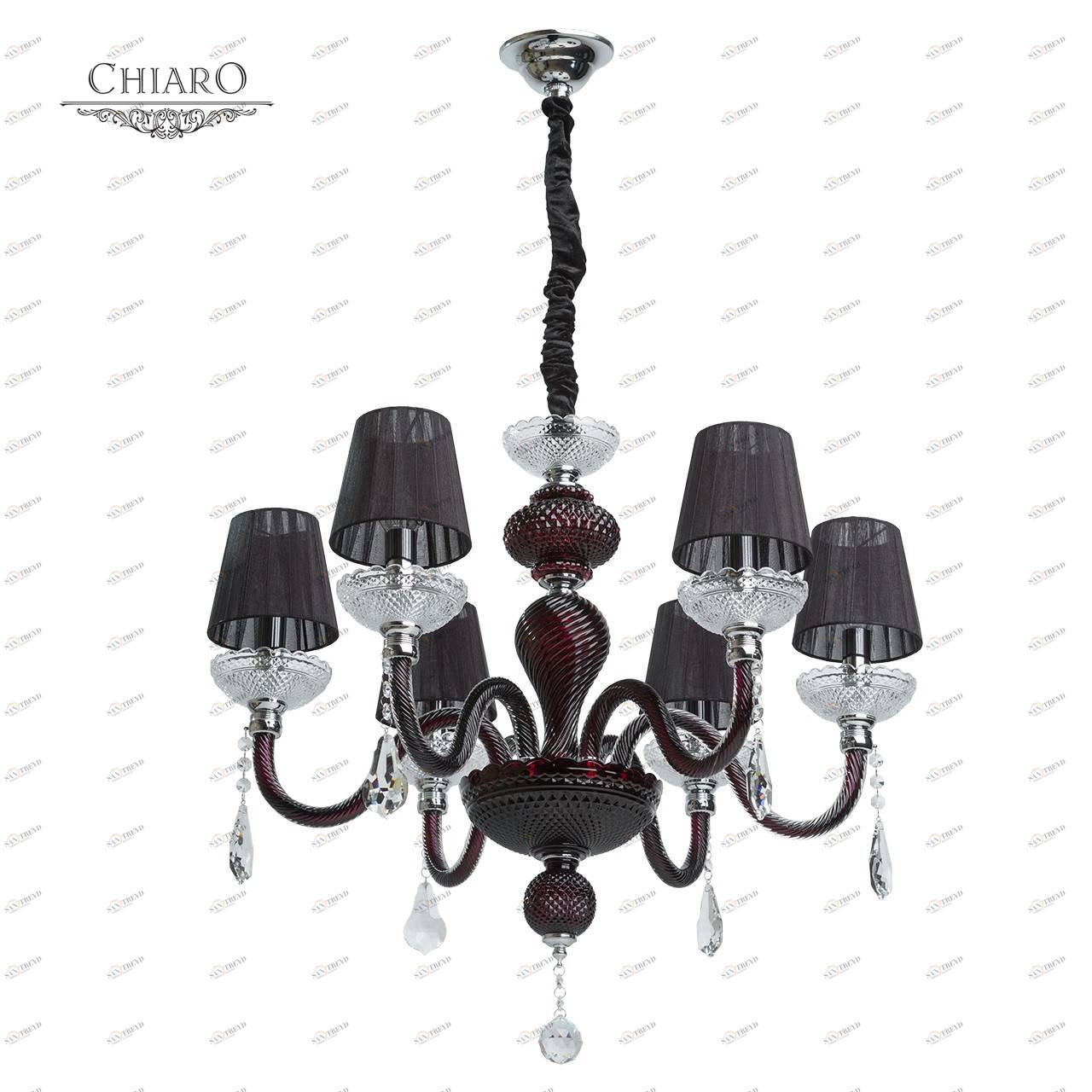 Люстра дизайнерская Noticed черная 480012306 SUPERNW ДИЗАЙНЕРСКИЕ 056268 Черный 