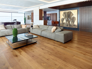 Биосовместимый трехслойный деревянный пол