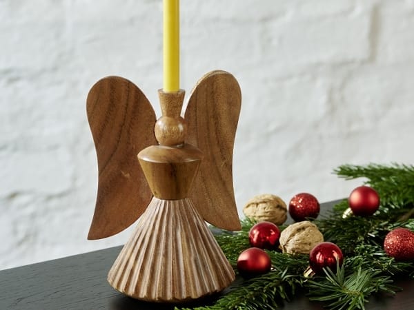 Подсвечник из манго LAMBERT RAUSCHEL ARCH-00010924