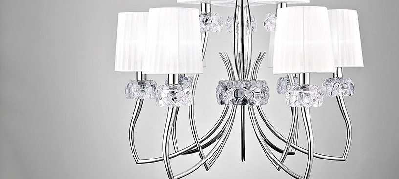 004334 Люстра 9L (хром) Mantra Loewe - Вид №2