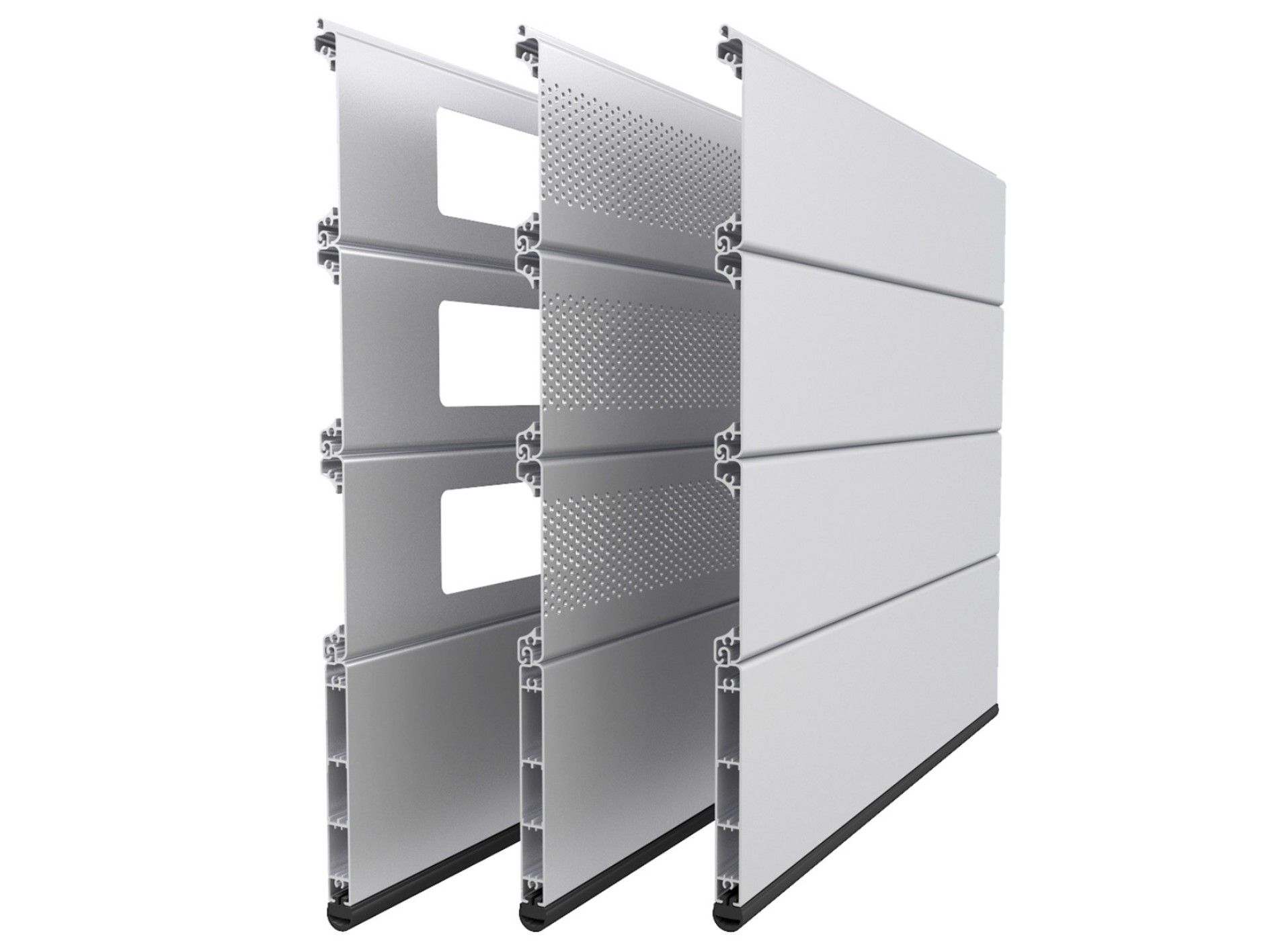 Гаражные ворота Saxun PS-100 R ARCH-00115651 - Вид №1