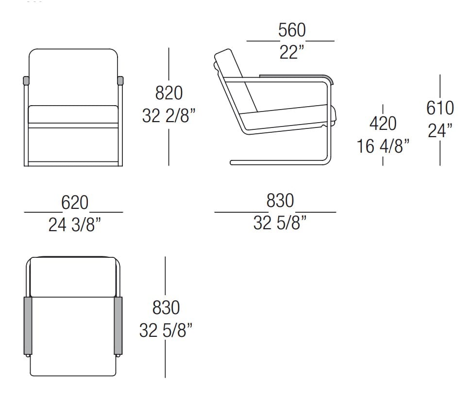 Консольное кресло MisuraEmme WM1 ARCH-00097543 - Вид №9