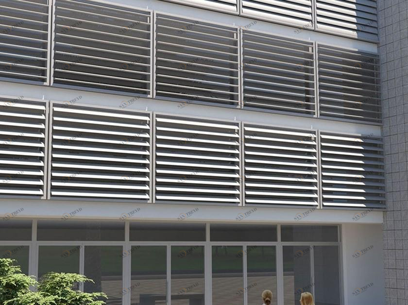 MV Living Регулируемый или фиксированный алюминиевый солнцезащитный крем Schermature verticali sun-id-1456754