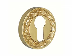 0EY065.000.45 Накладка с каплевидным вырезом европрофиля Английская бронза