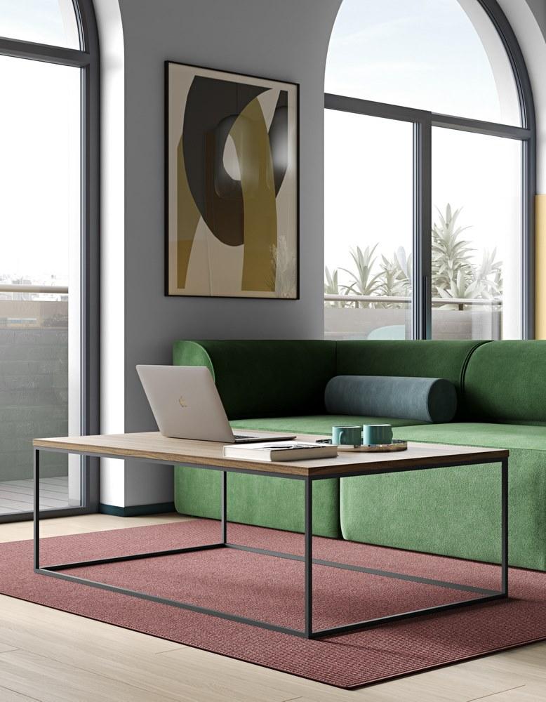 TemaHome Прямоугольный мраморный журнальный столик Gleam sun-id-1465333 - Вид №9