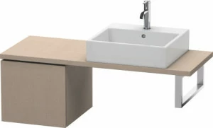 LC582107575 Шкафчик для компактной консоли L-Cube #LC5821 420 x 477 мм Лен, декор