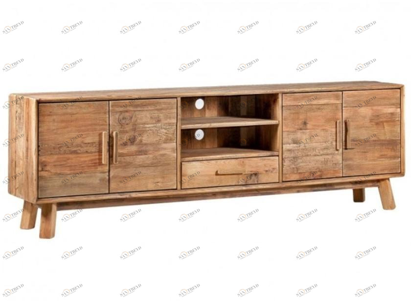 Arrediorg.it® Тумба под ТВ из массива дерева с распашными дверцами Woodside Ah607 tv cabinet 
