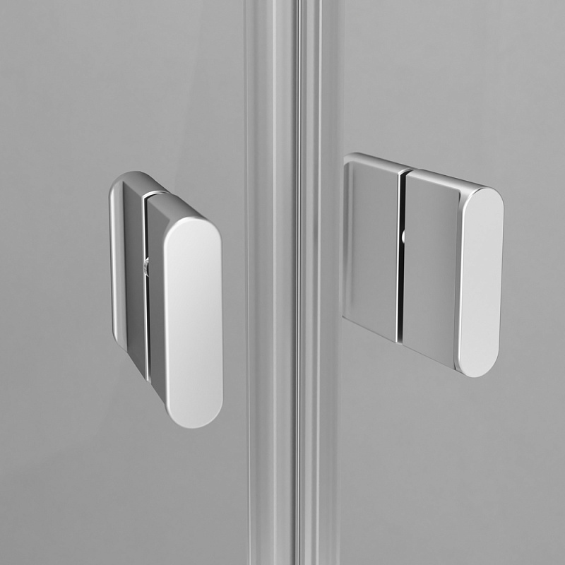 W88E-205-080MT Twin Slide Душевое ограждение c поддоном 80x80 AM.PM X-Joy  - Вид №2