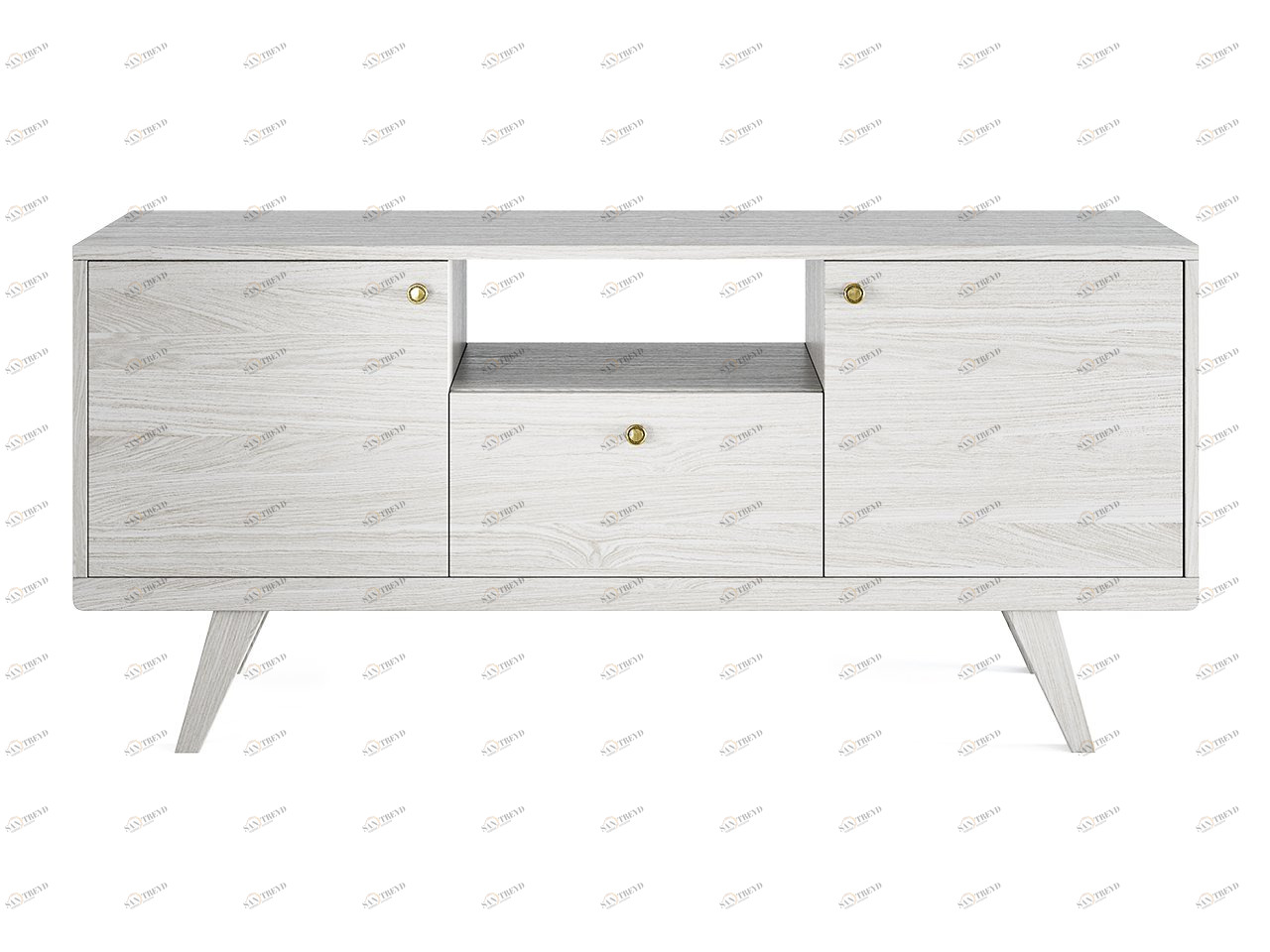 Тумба под телевизор белая с ящиком Thimon THE IDEA  210240 Белый 