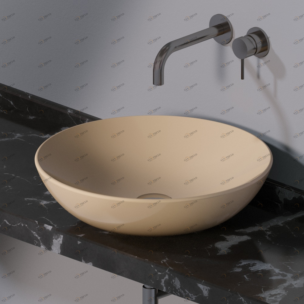 L241110 Накладная раковина на столешницу  круглая A. e T. Italia THIN AeT ITALIA