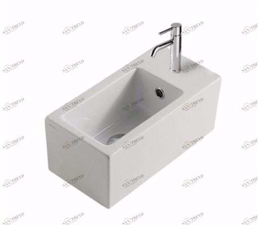 Подвесная раковина настенная овальная Galassia PLUS DESIGN белая sun-id-1372755