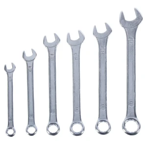 Набор комбинированных ключей Top Tools 8-17 мм, 6 шт.