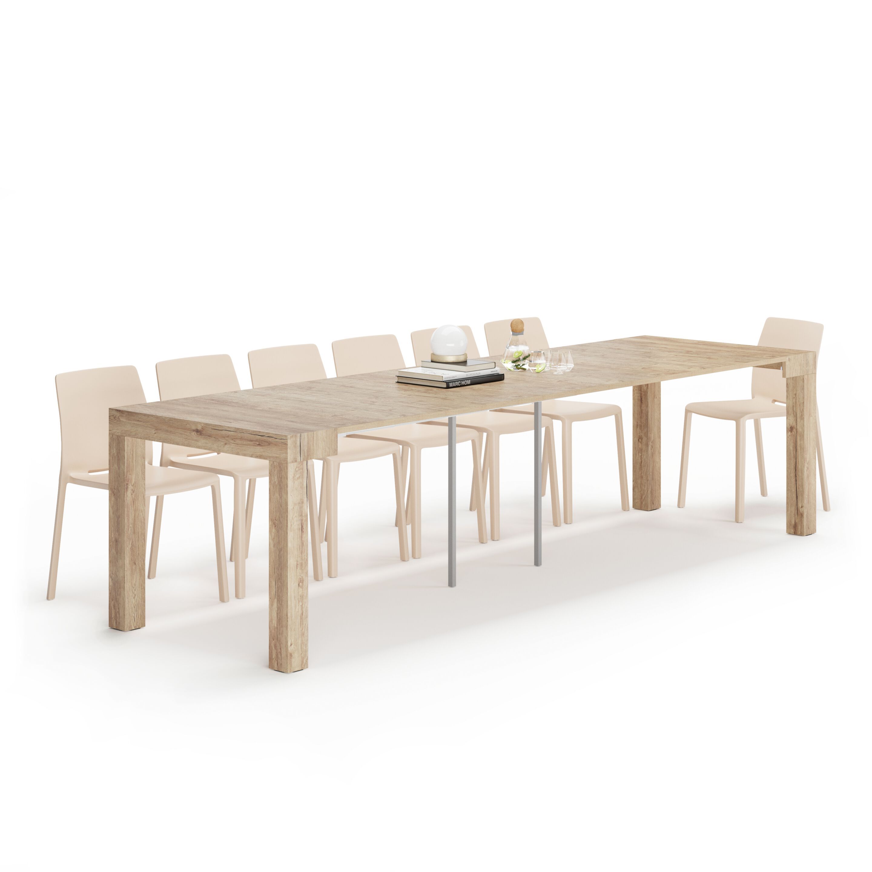 Выдвижная прямоугольная консоль из меламинированного дерева Mobili Fiver First ARCH-00050002 - Вид №24