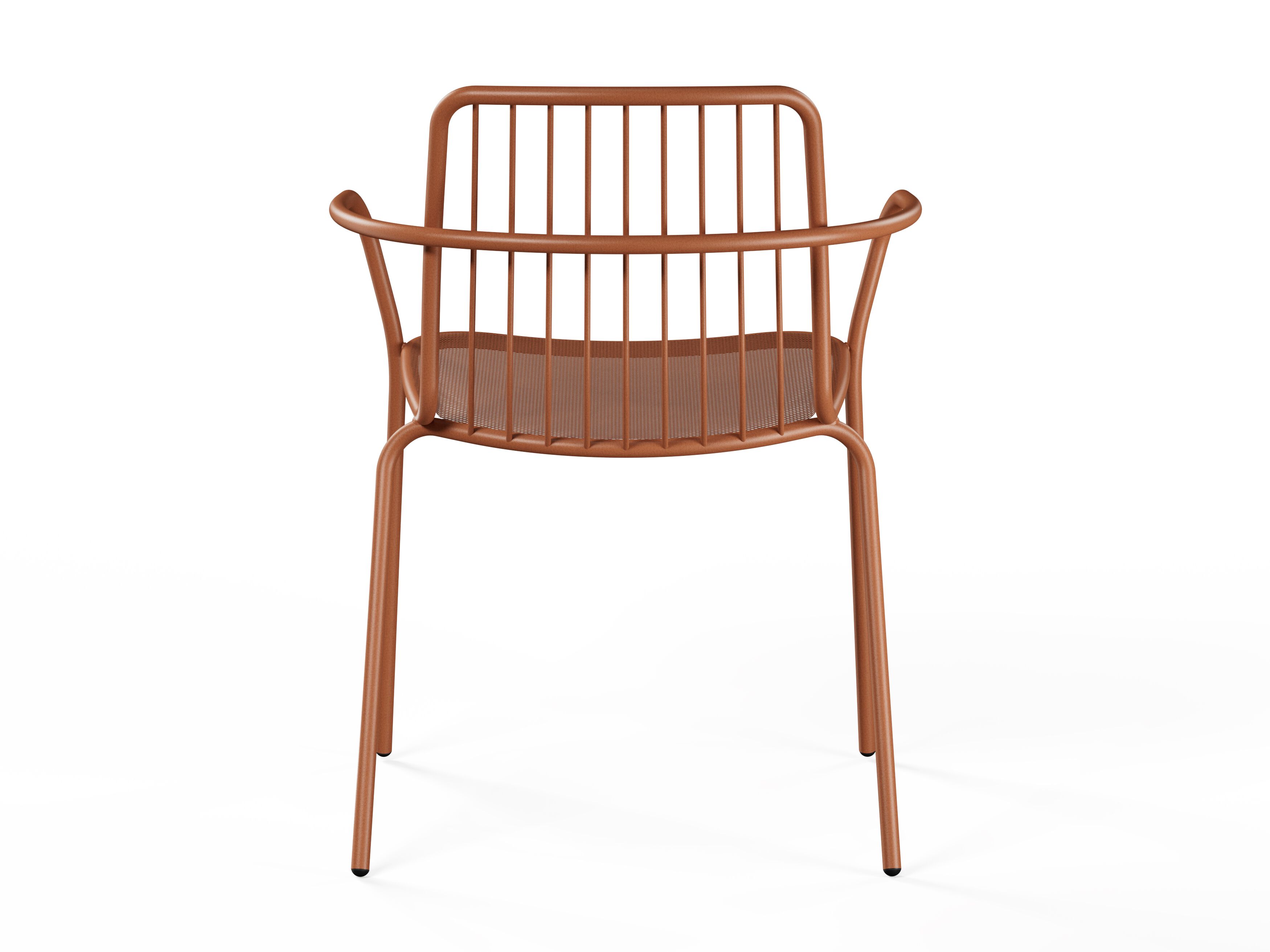 Стул из оцинкованной стали с подлокотниками emu ALISEA ARCH-00095470 - Вид №1