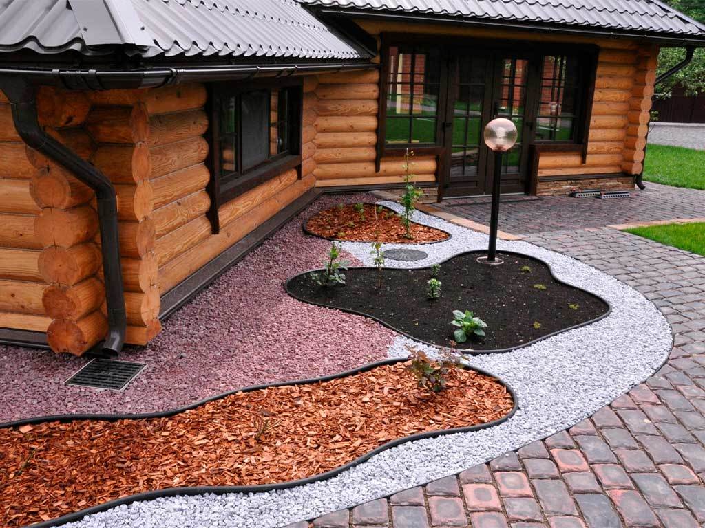 Садовый бордюр "Кантри", черный ГеоПластБорд GPBST-31 - Вид №6