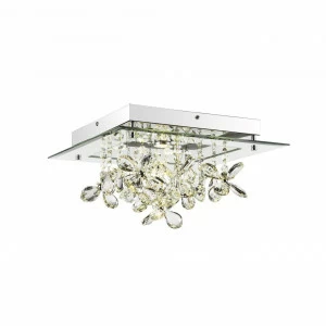 Потолочный светодиодный светильник Globo Chorillo 68404-15 GLOBO CHORILLO 103041 Зеркальный;серебро