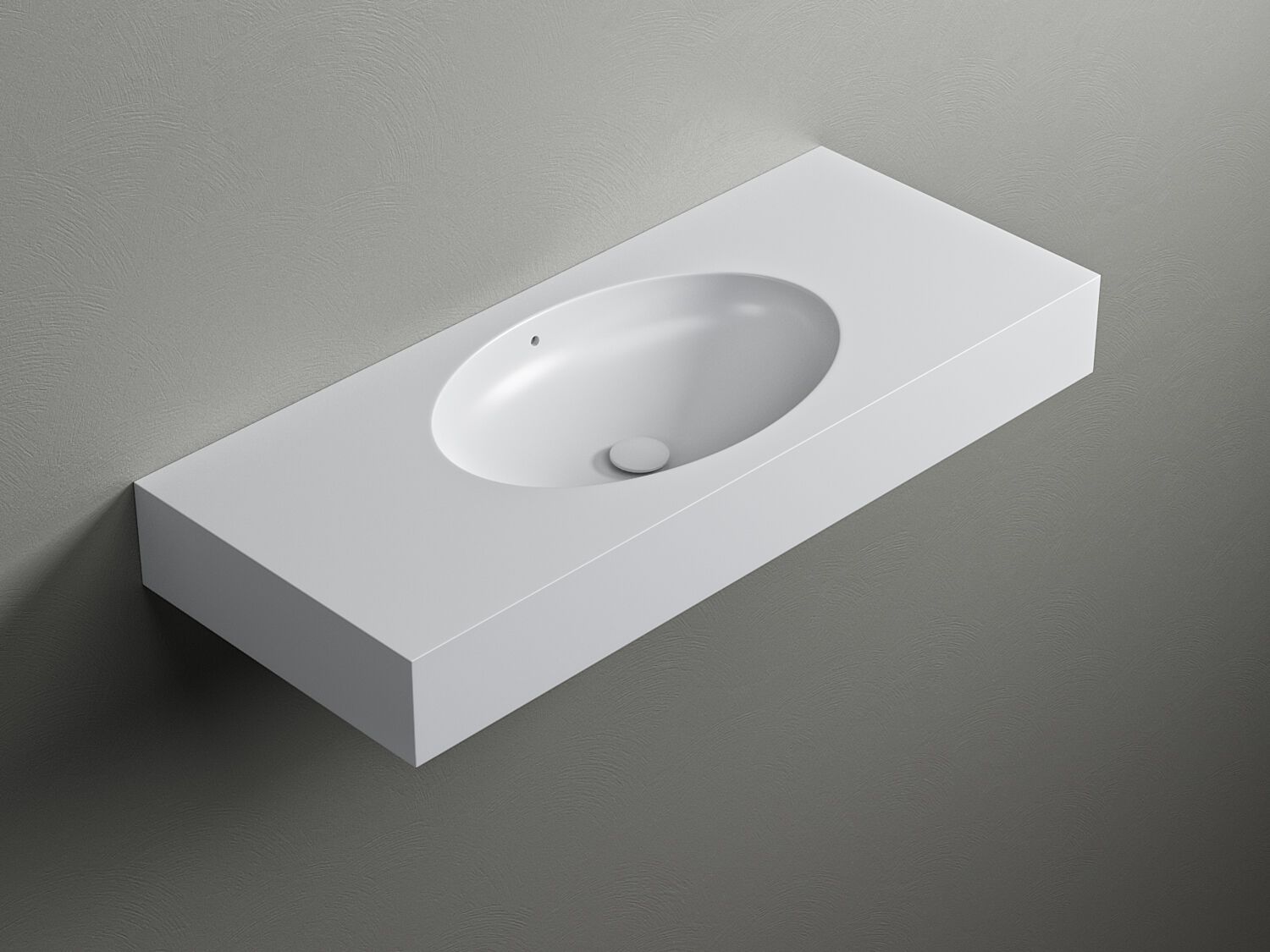 Подвесная раковина Corian® с столешницей Acquapazza Corian ® elements ARCH-00137456