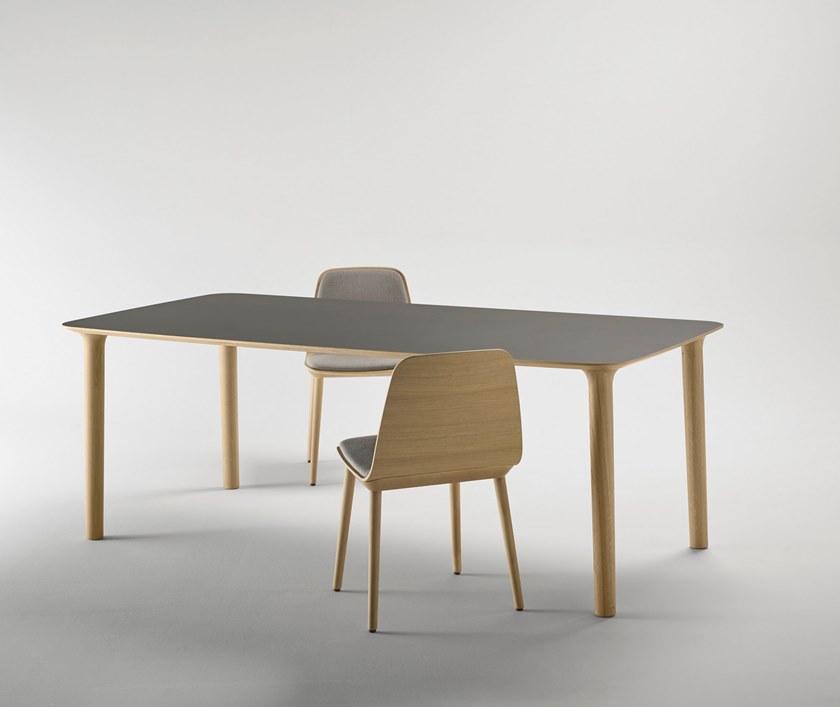 TREKU Прямоугольный деревянный стол Roll sun-id-1372689 - Вид №3