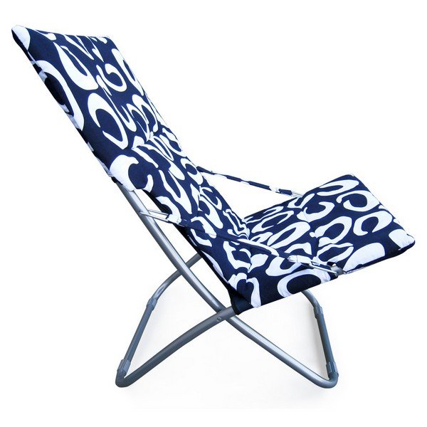 Кресло складное "Белла-1" Blue AFINA  130483 Синий  - Вид №1