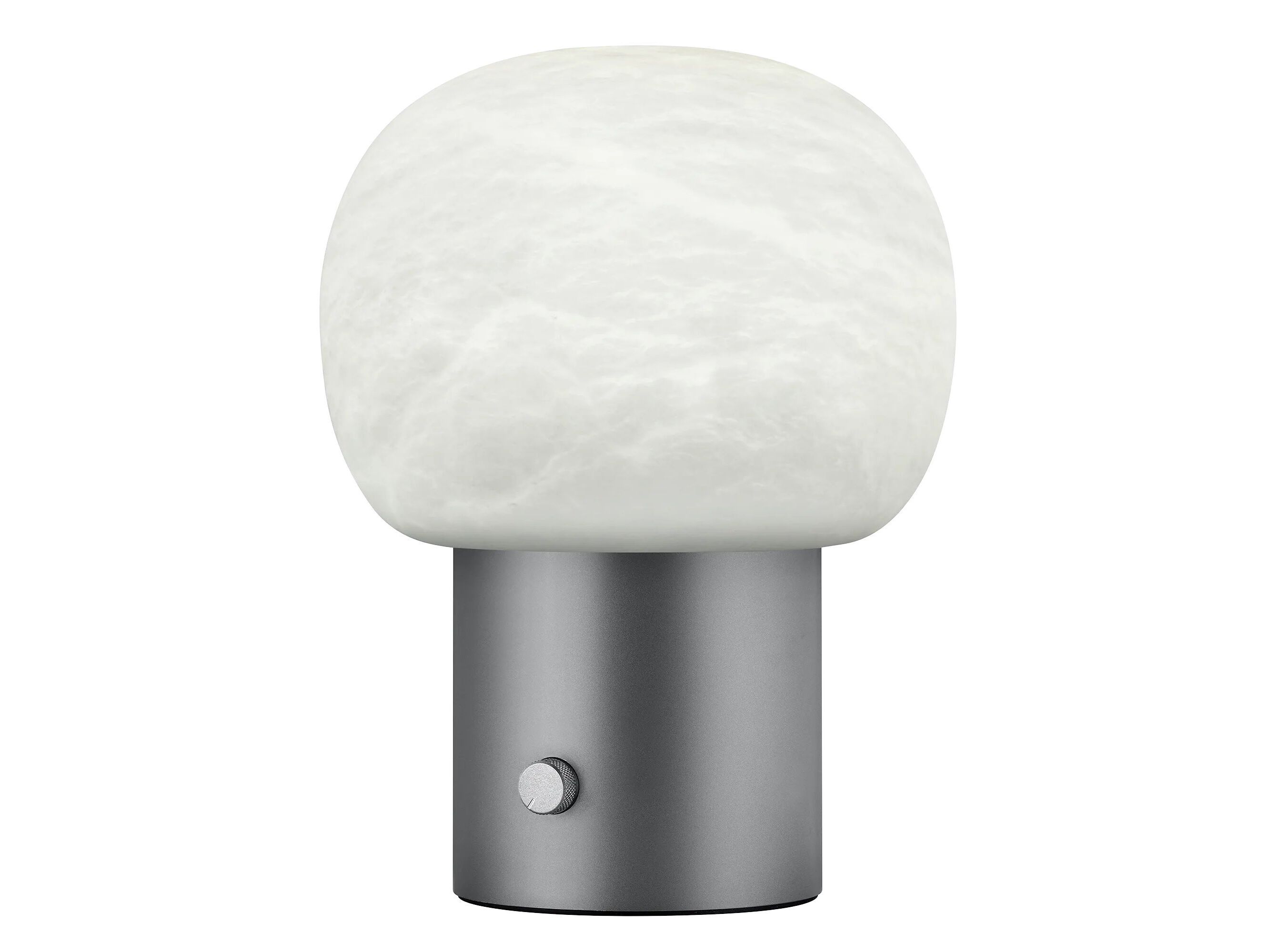 Светодиодная настольная лампа из алебастра и алюминия blomus IRIS Ø24 ARCH-00038432 - Вид №3