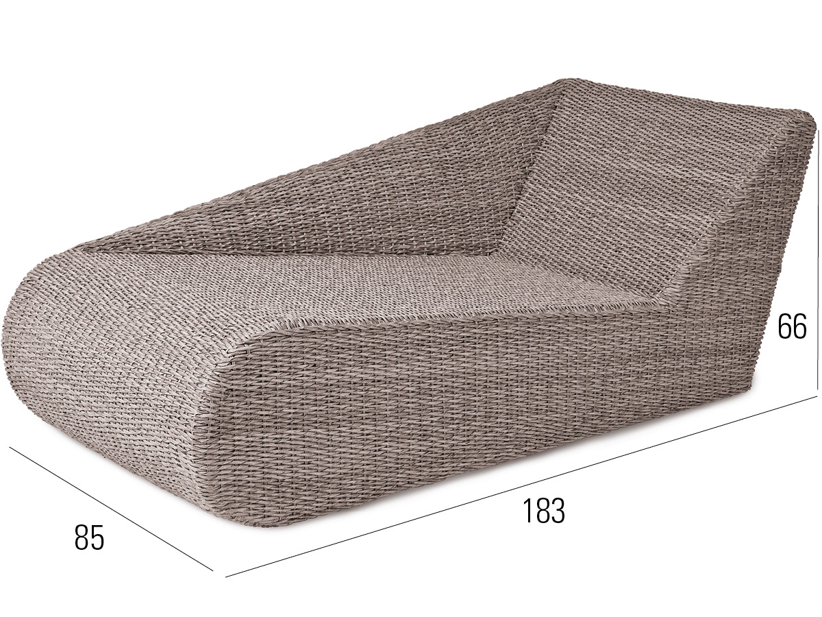 68.00.0436 Мадригал Relax-Lounge твист устричный левый Mbm  - Вид №2