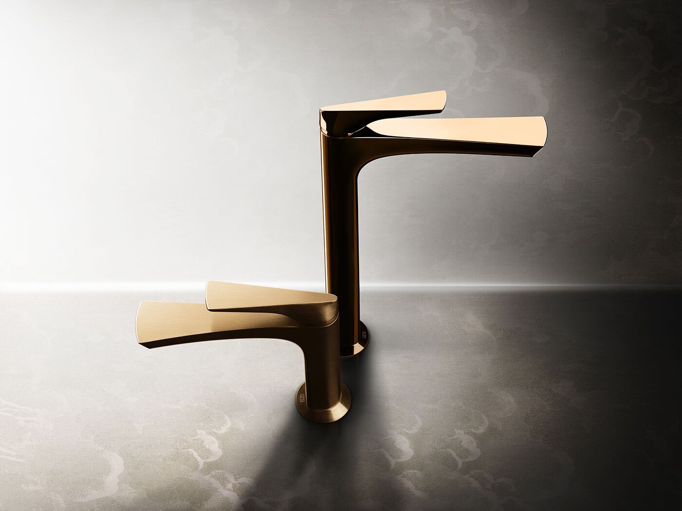 Высокий смеситель для раковины из хромированной латуни со сливом Gessi вентилятор ARCH-00111464 - Вид №2