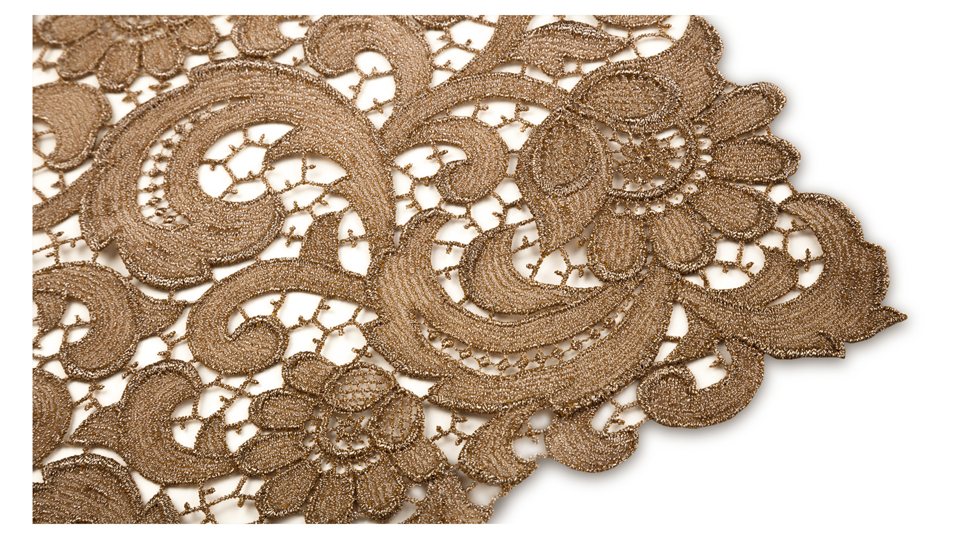 10600228 Weissfee Скатерть Weissfee "Парадиз" 170х370см (лен) Полиэстер  - Вид №1