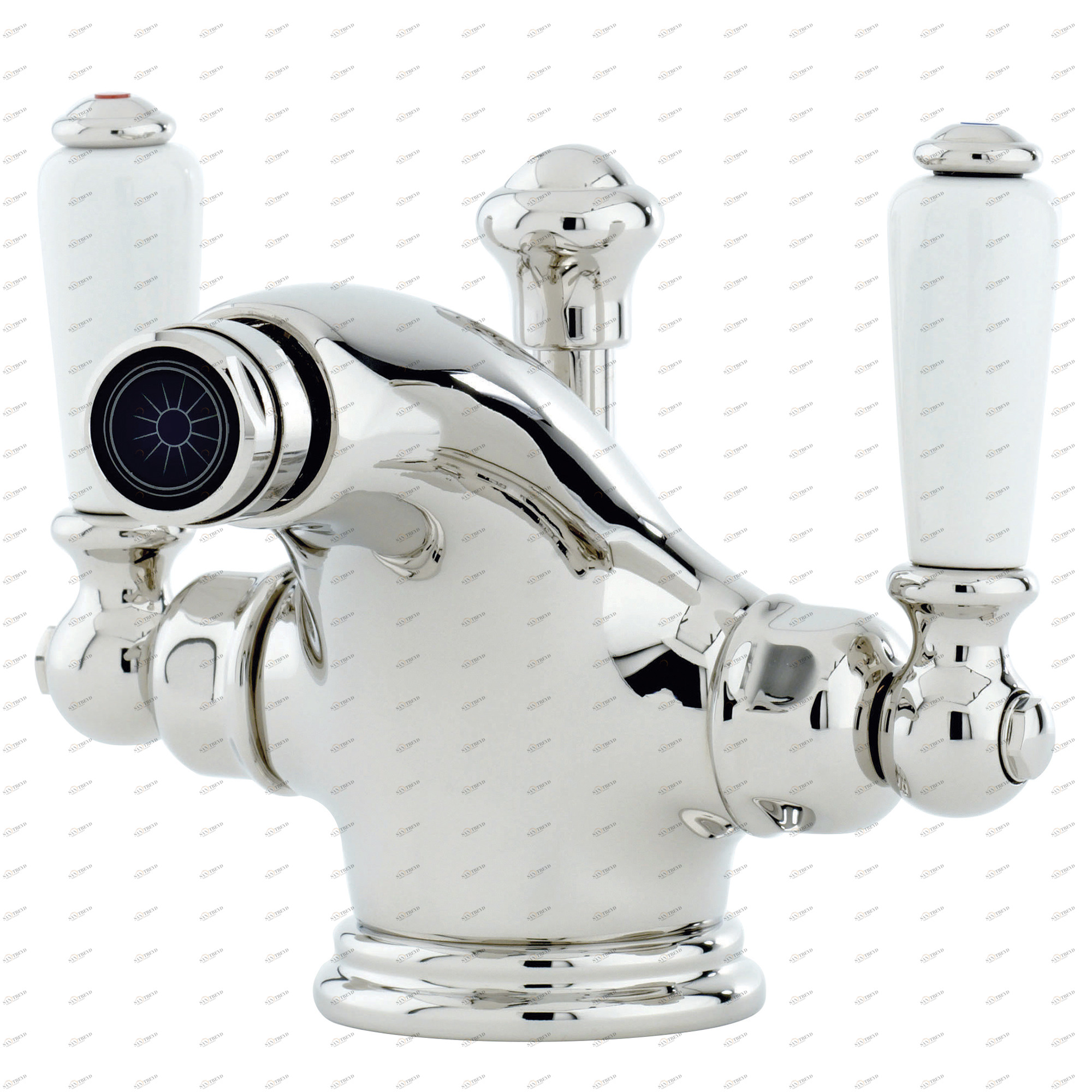 Traditional bathrooms РЫЧАГ смеситель для биде на одно отверстие Pr3685/ag 