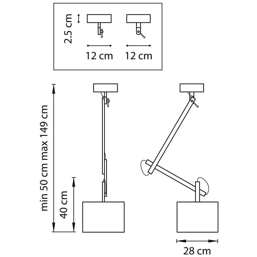 Подвесной светильник Lightstar Meccano 766019 LIGHTSTAR ДИЗАЙНЕРСКИЕ, MECCANO 139910 Белый  - Вид №1