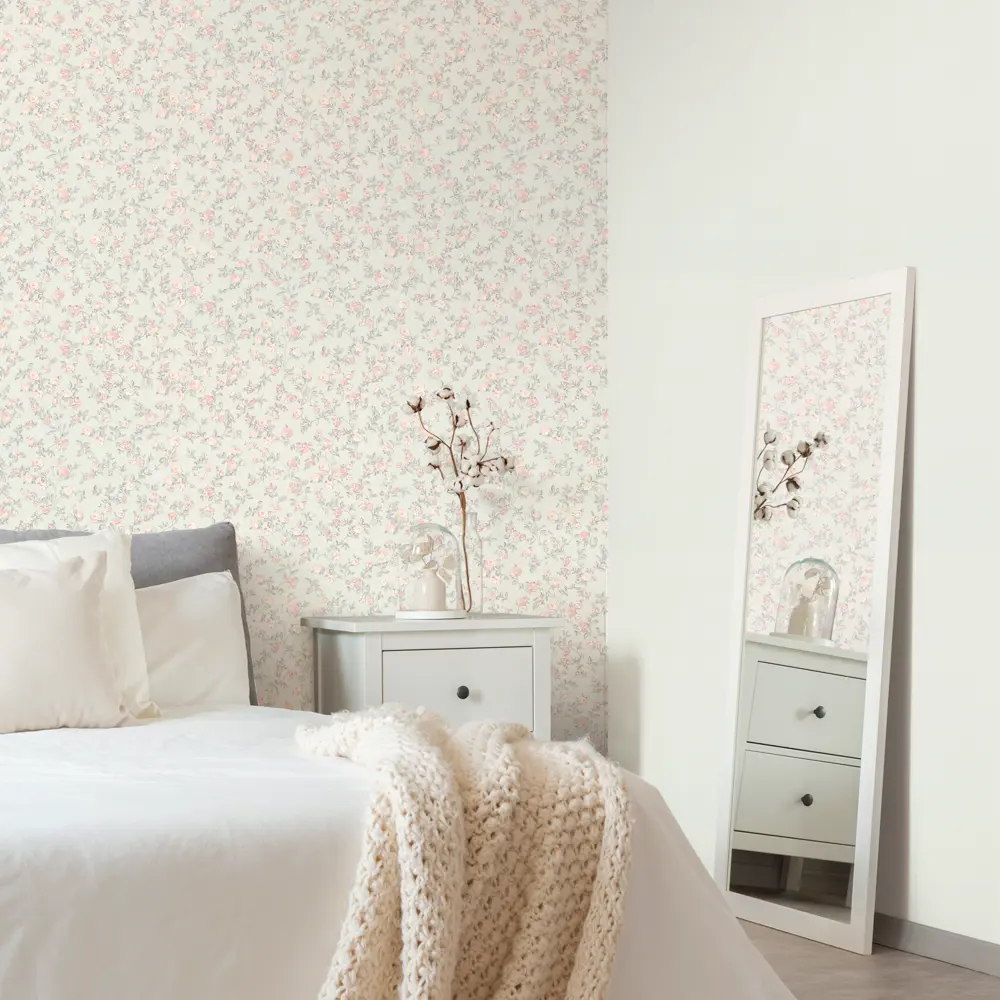Обои флизелиновые Monte Solaro Floral серые 1.06 м MS9132-11 85309972 STLM-2140186 - Вид №3